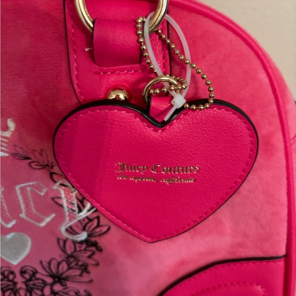 NWT Juicy Couture Free Love Heritage Bowler Bag - Picture 3 of 4